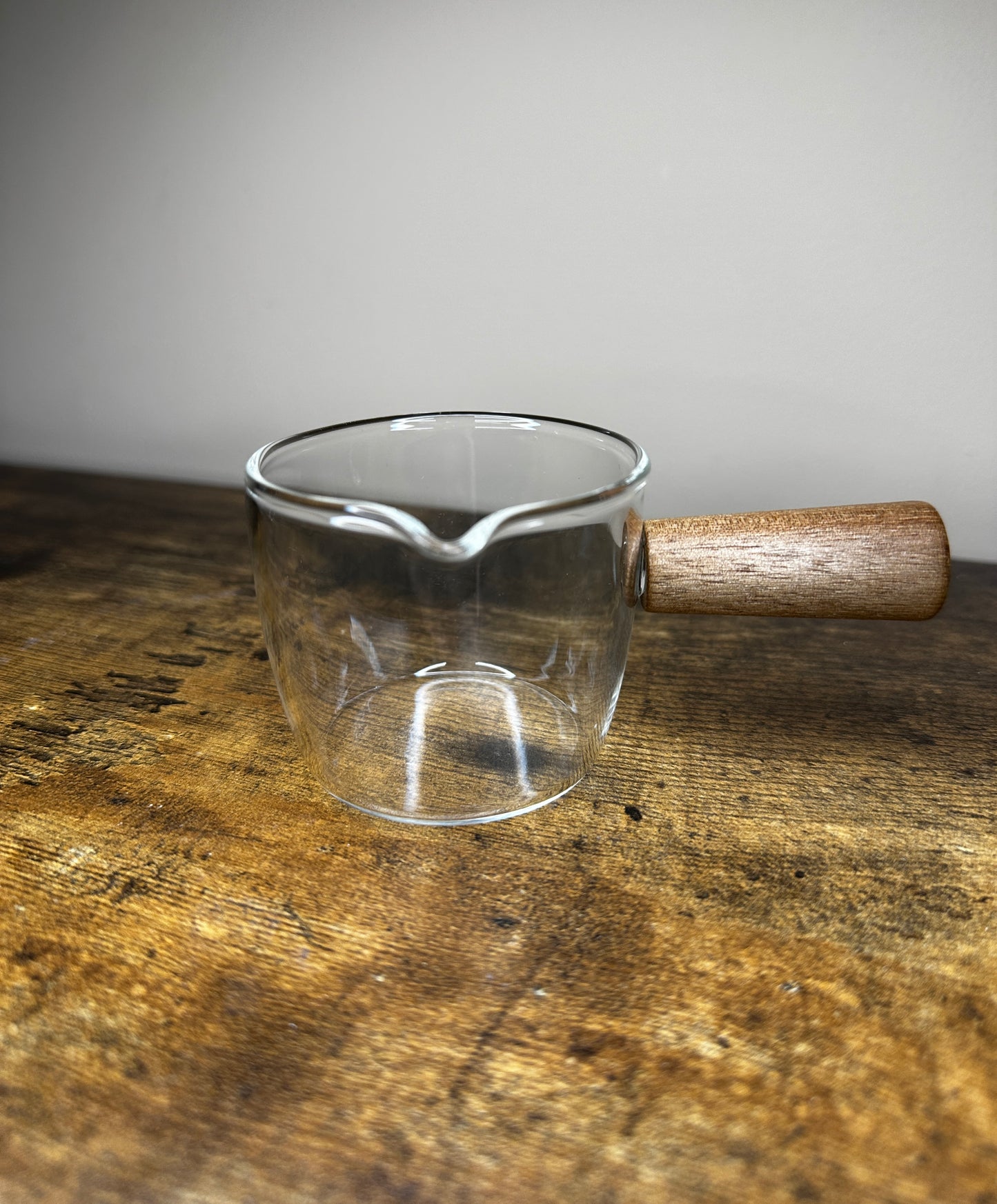 Glass Dressing Saucer