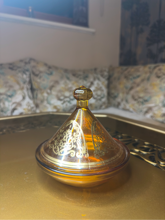 Glass Gold Tagines